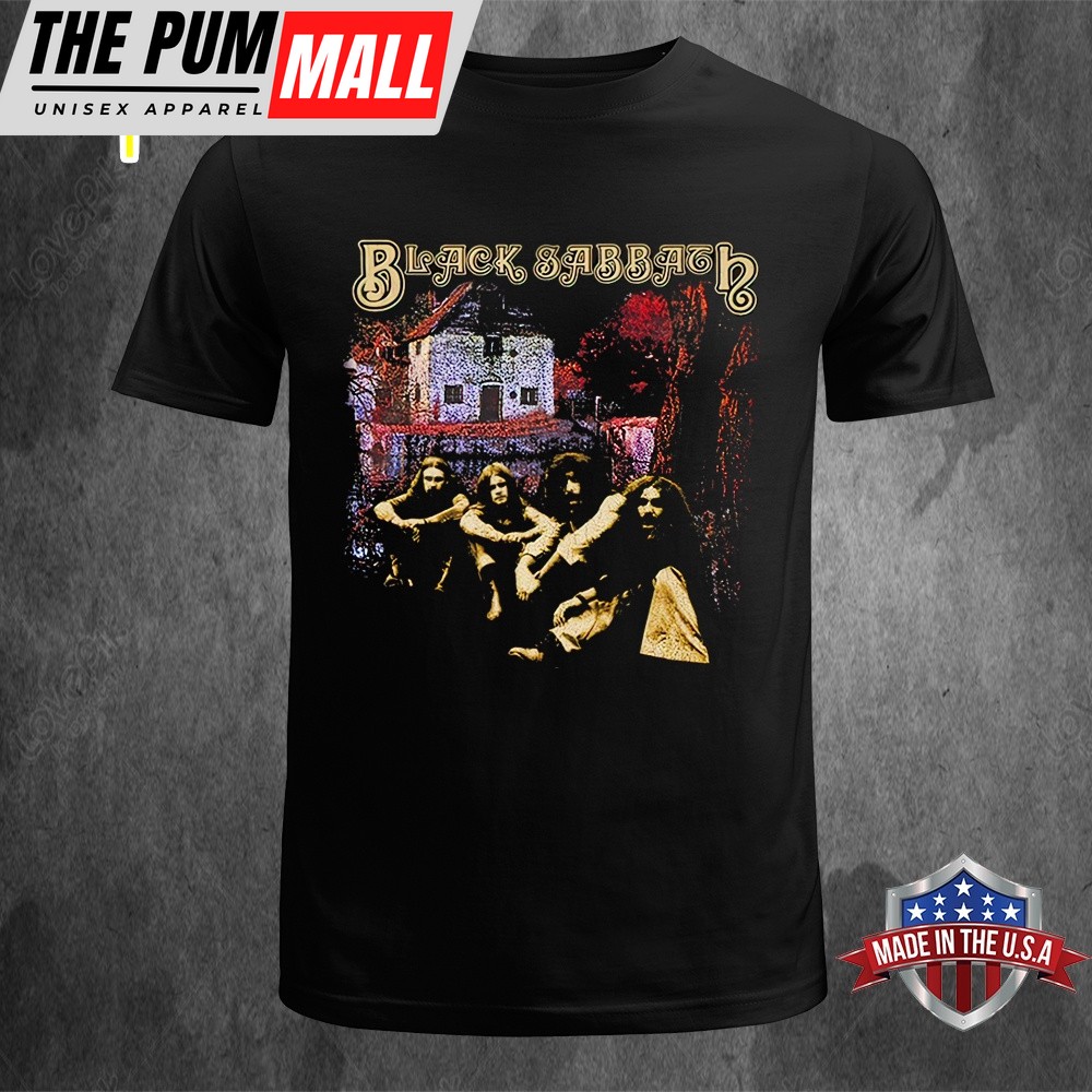 Black Sabbath Self-Titled Debut Album Unisex T-Shirt