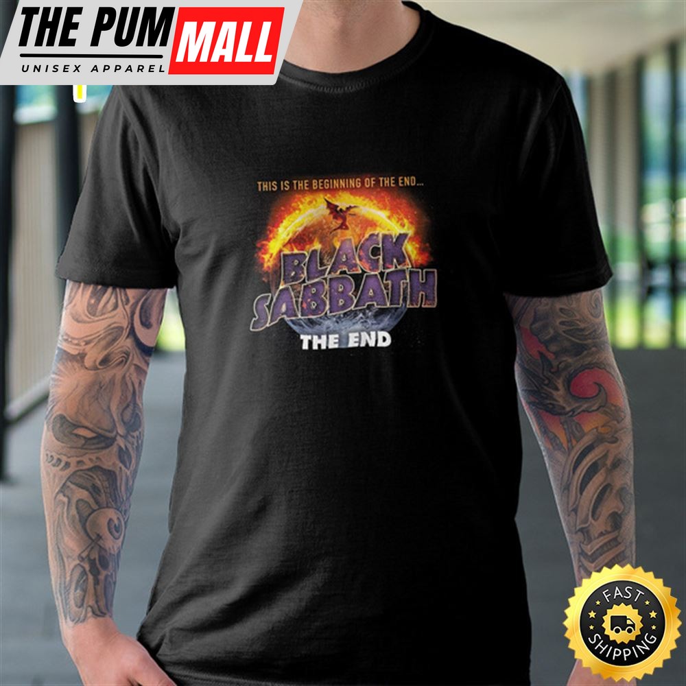 Black Sabbath World Tour 2025 Ozzy Osbourne Official Unisex T-shirt