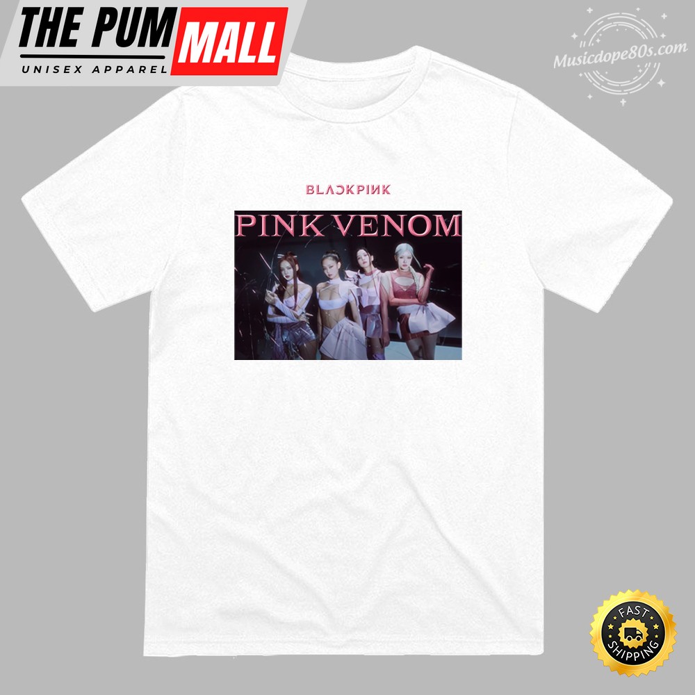 Blackpink Comeback Pink Venom Hot Tour 2025 Tshirt