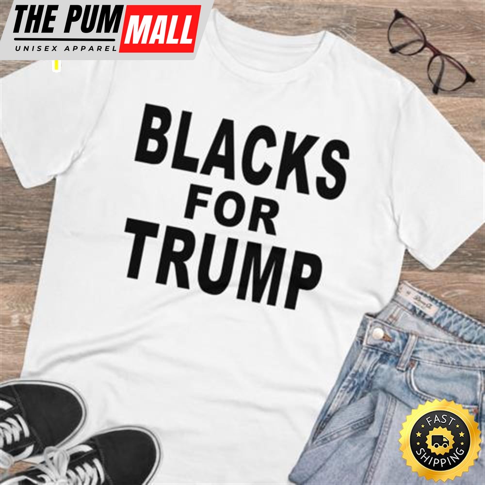 Blacks For Trump Trump Not Guilty Free Donald Trump White Tee T-shirt