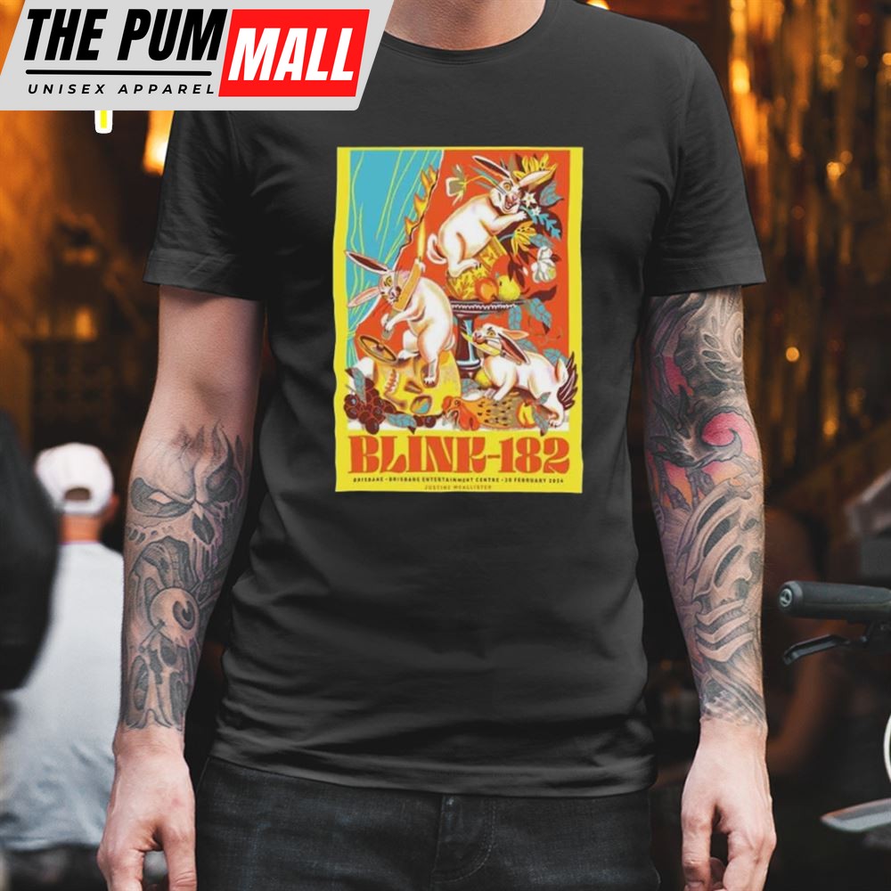 Blink-182 Brisbane Entertainment Centre Brisbane Australia Feb 20 2025 T-Shirt