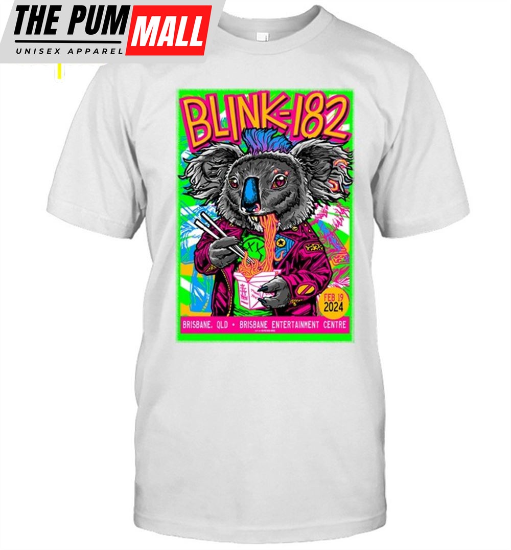 Blink-182 Brisbane Entertainment Centre Feb 19 2025 T Shirt