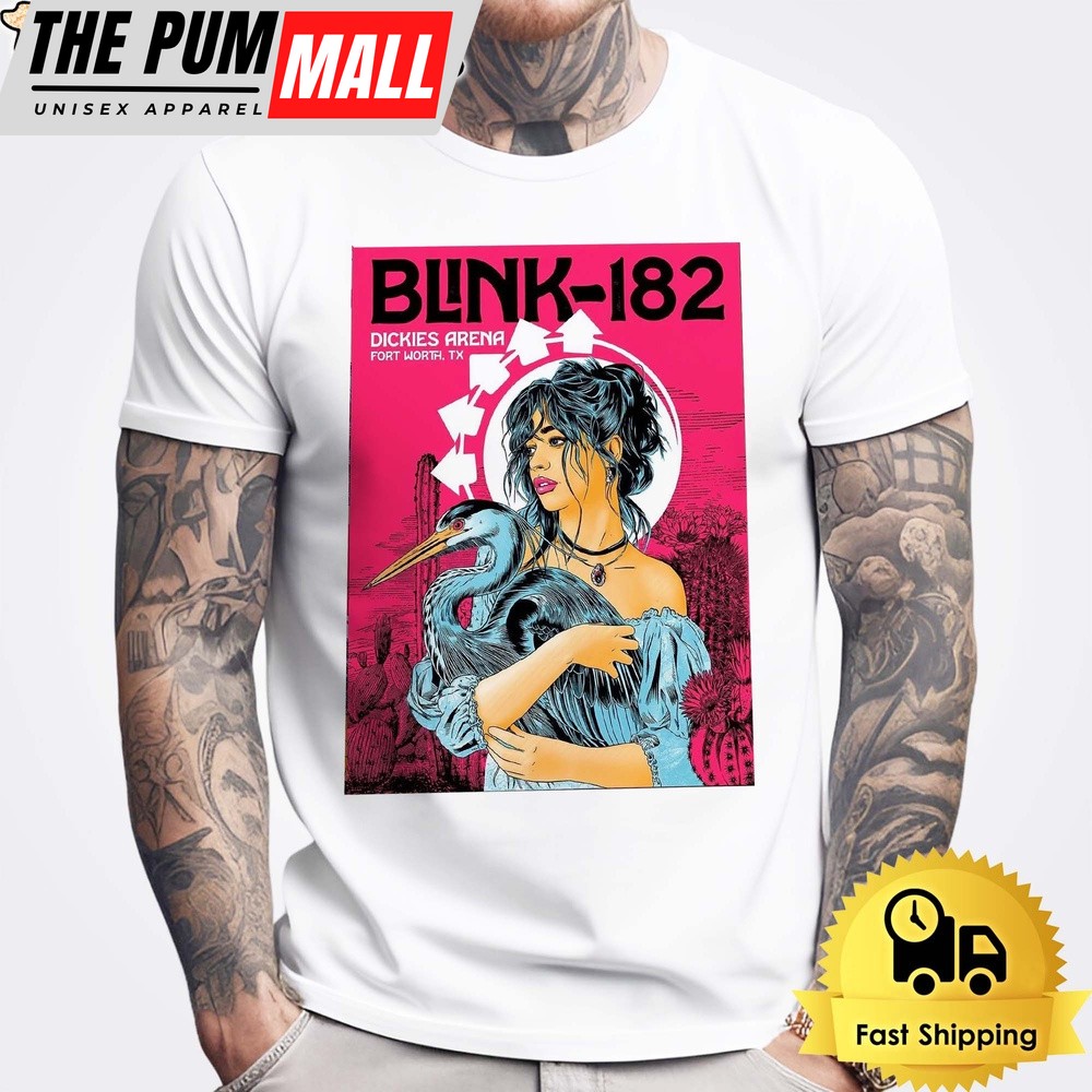 Blink 182 Dickies Arena Fort Worth Show Unisex T-Shirt