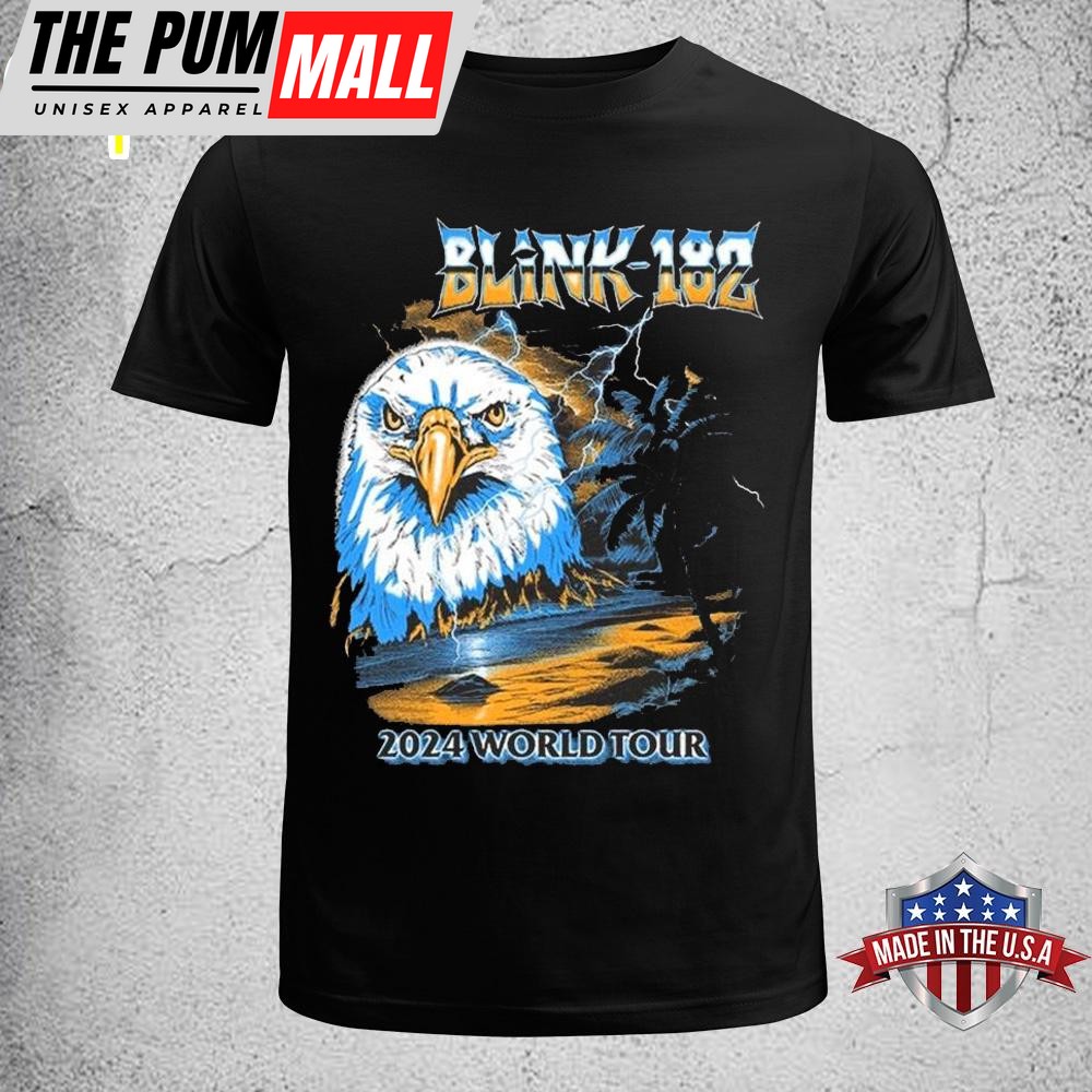 Blink-182 Eagle Tour 2025 Merchandise Unisex T-Shirt