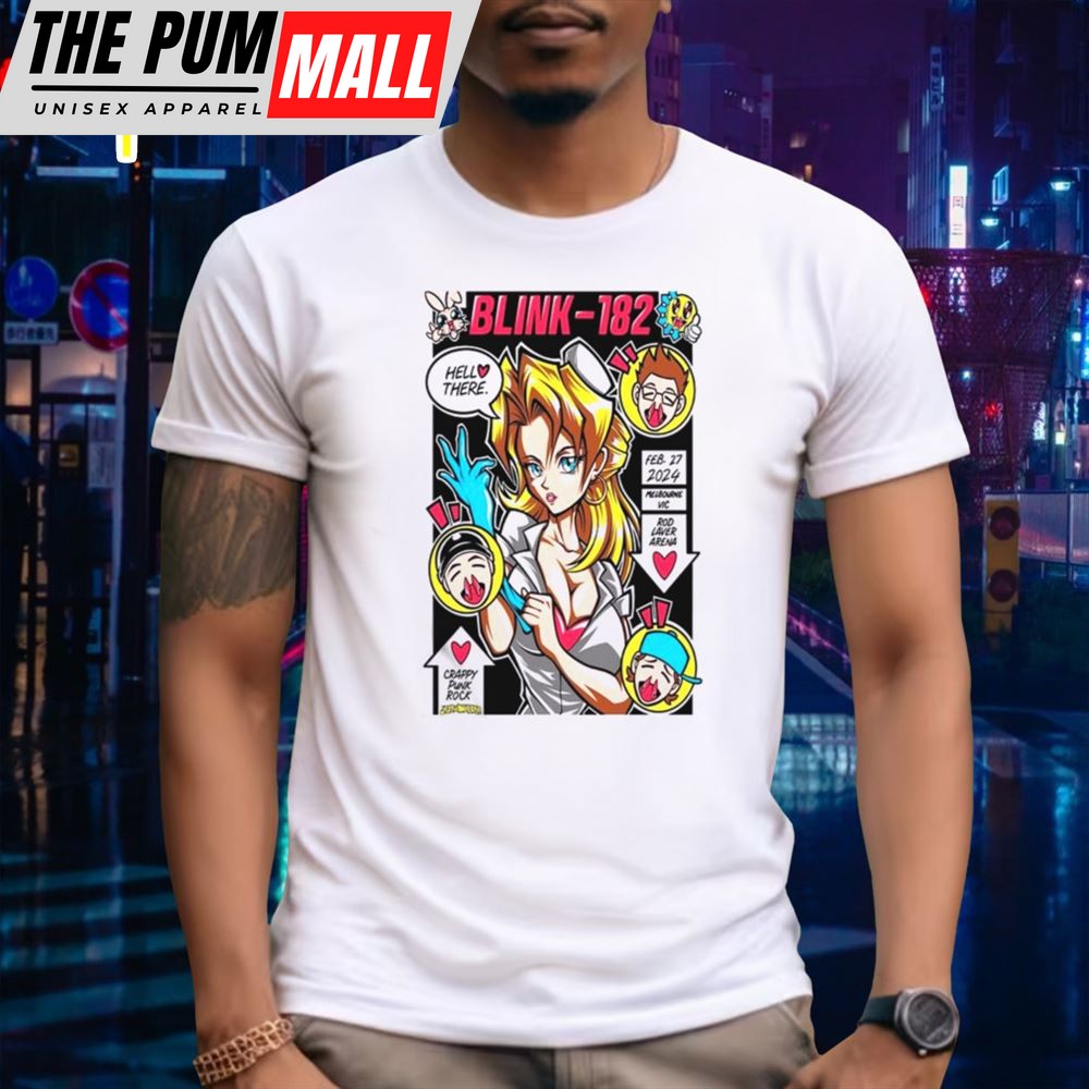 Blink-182 February 27, 2025 Rod Laver Arena Melbourne Vic, Australia T-Shirt