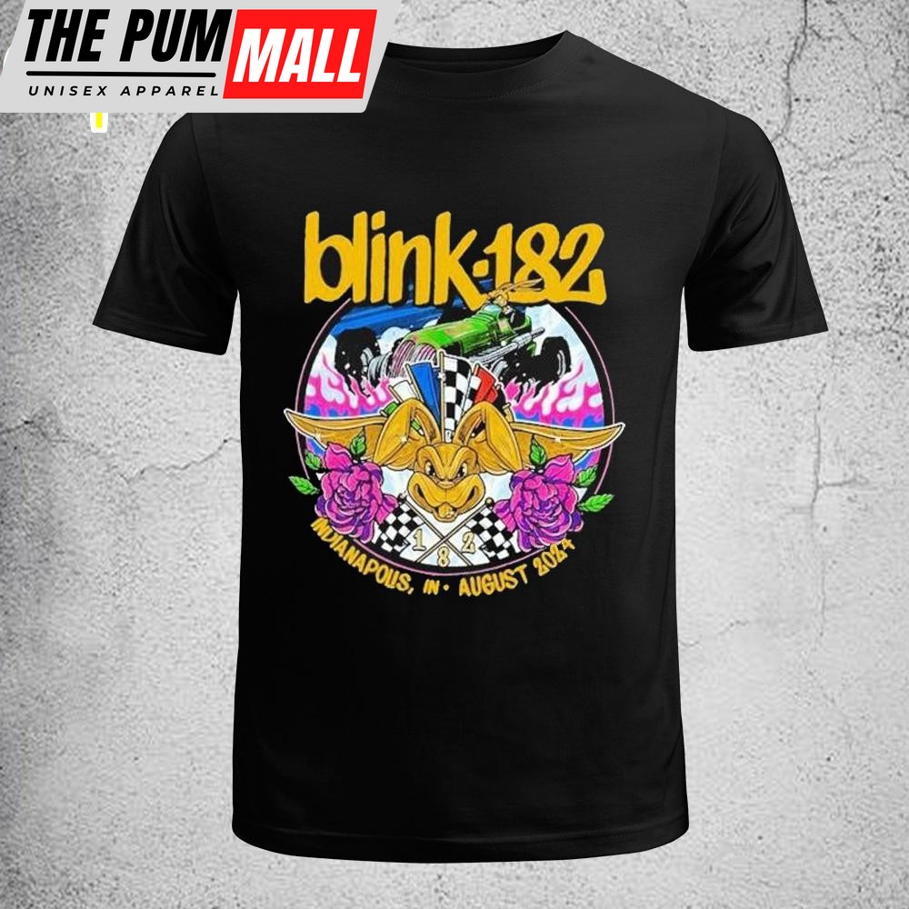 Blink-182 Indianapolis, IN August 2 Tour 2025 Unisex T-Shirt