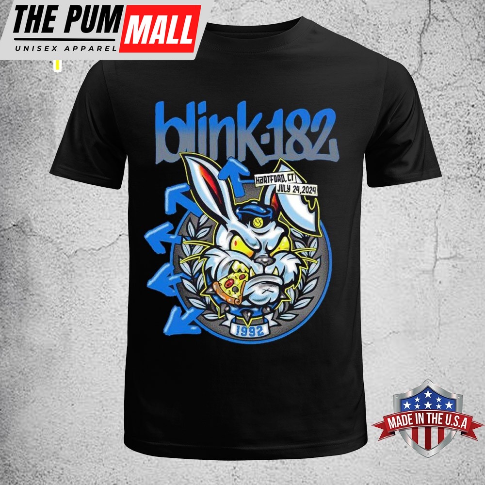 Blink 182 Merch Event Tee For Hartford CT At The Xfinity Theatre On July 24 2025 Unisex T-Shirt