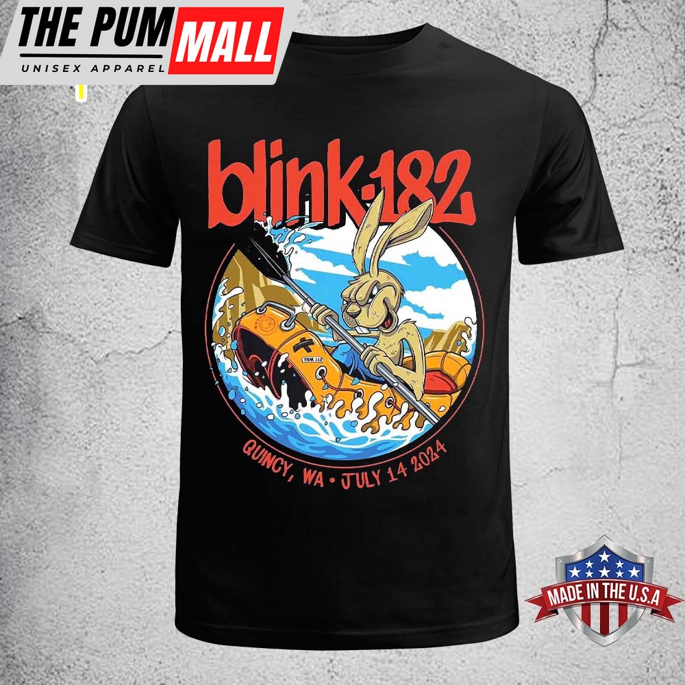 Blink -182 Merch For Quincy WA At The Gorge 2025 Unisex T-Shirt