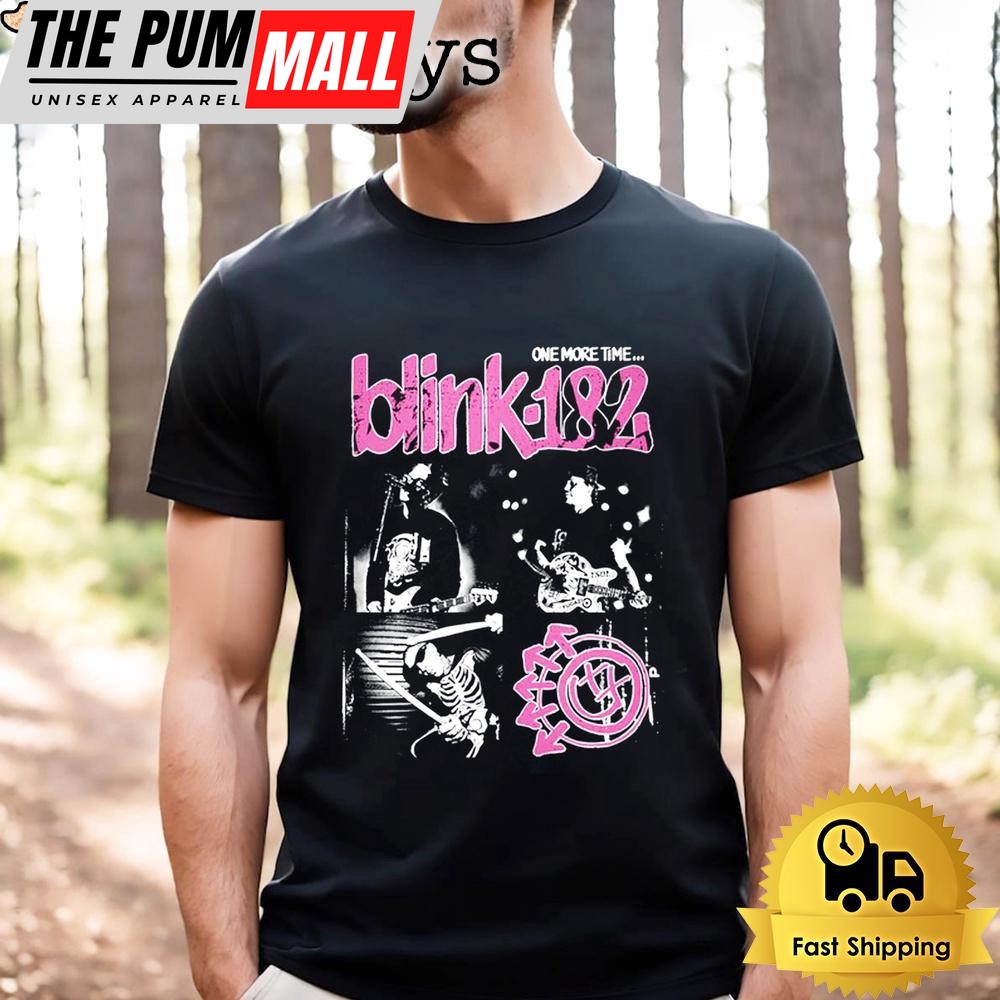 Blink-182 One More Time Photo 2024 Unisex T-Shirt