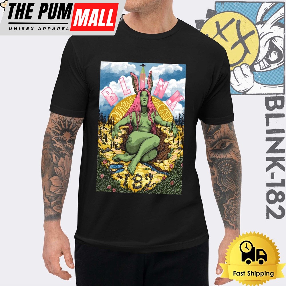 Blink 182 One More Time Tour At Gorge Amphitheatre In Quincy WA July 24 Unisex T-Shirt