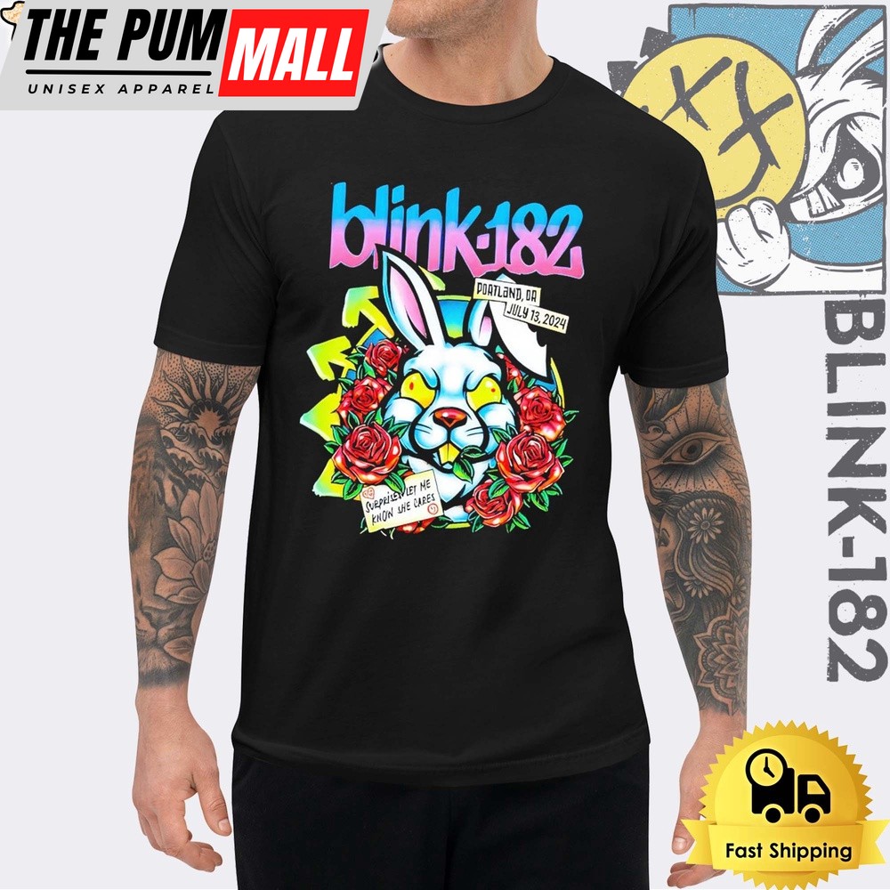 Blink 182 One More Time Tour At The Moda Center In Portland OR July 24 Unisex T-Shirt