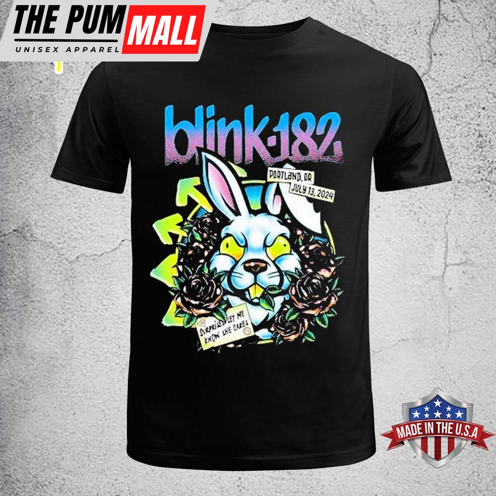 Blink-182 Portland, OR July Music Unisex T-Shirt