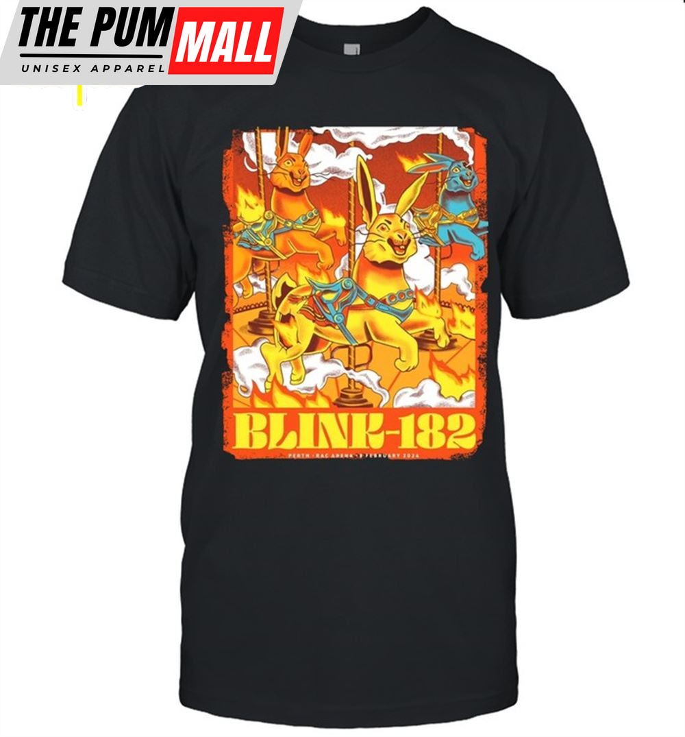 Blink-182 Rac Arena Perth, Wa Feb 8 9 2025 Limited T-Shirt