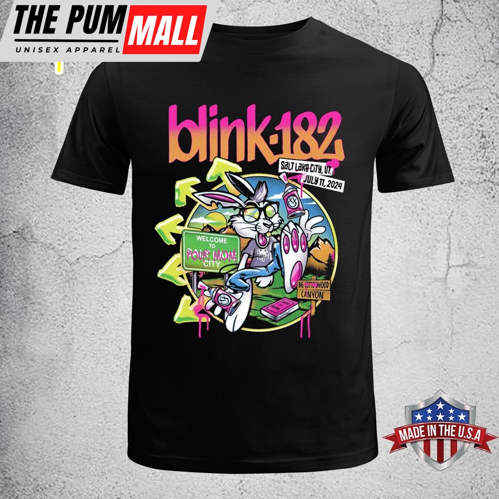 Blink – 182 Salt Lake City, UT July 2025 Unisex T-Shirt