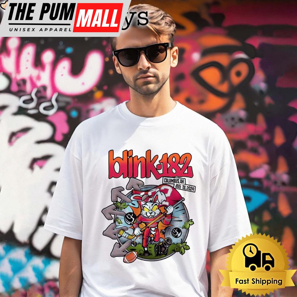 Blink 182 Show In Columbus OH On August 13 2024 Unisex T-Shirt