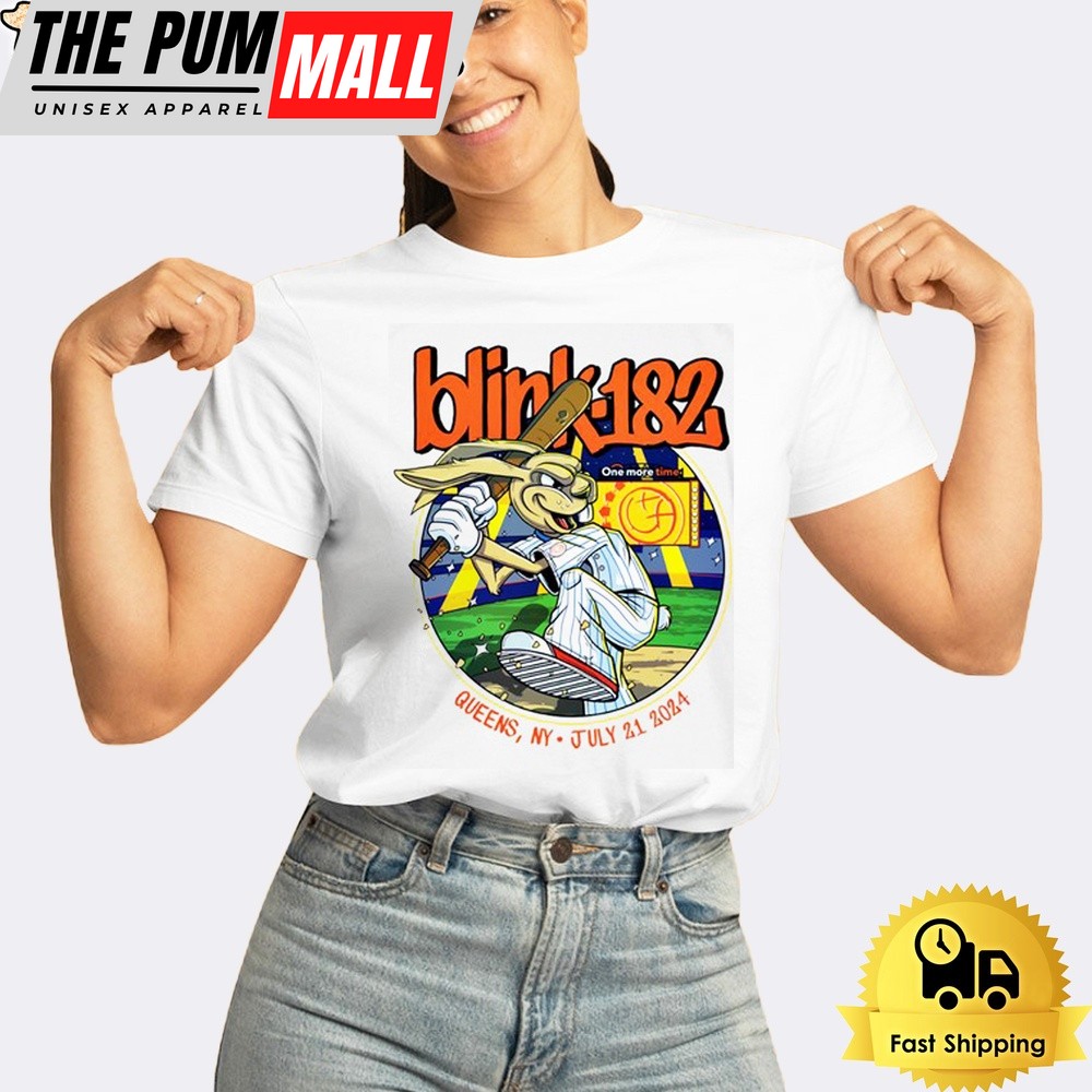Blink 182 Tour In Queens NY On July 21 2024 Unisex T-Shirt