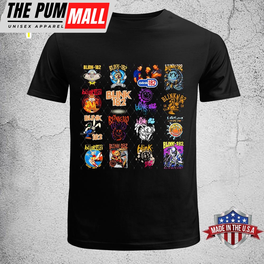 Blink-182 World Tour 2024 Music Unisex T-Shirt