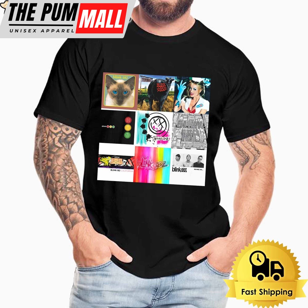 Blink 182 World Tour 2024 T Shirt