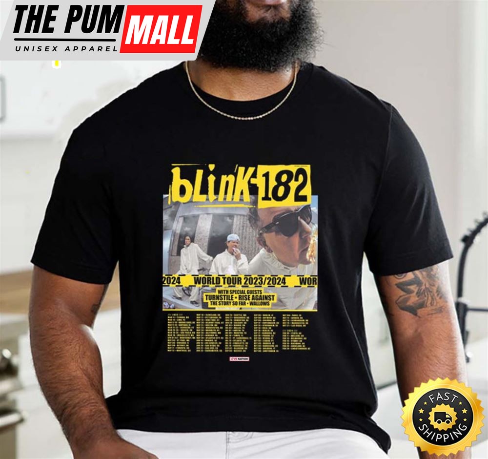 Blink 182 World Tour 2025 – 2025 T-Shirt