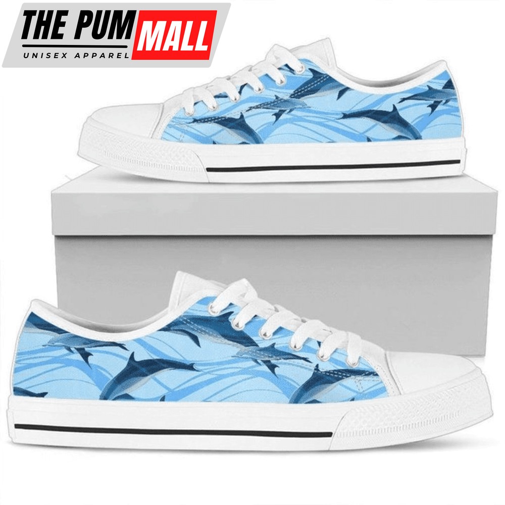 Blue Dolphin Low Top ShoesUnisex Men And Women Low Top PN205230Sb