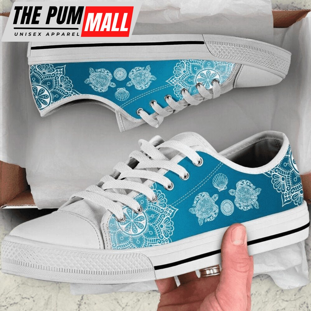 Blue Turtles 2 Low Top Shoes Sneaker TQ010059Sb – Trendy Footwear