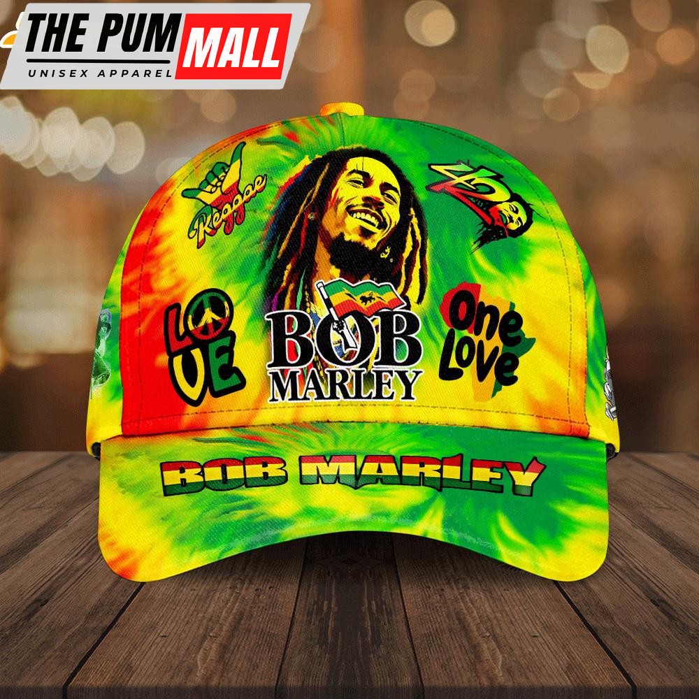 Bob Marley Music Baseball Cap Print For Fans