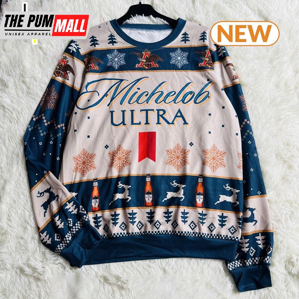 Bombay Sapphire Xmas Ugly Christmas Sweater Shirt, Sweatshirt