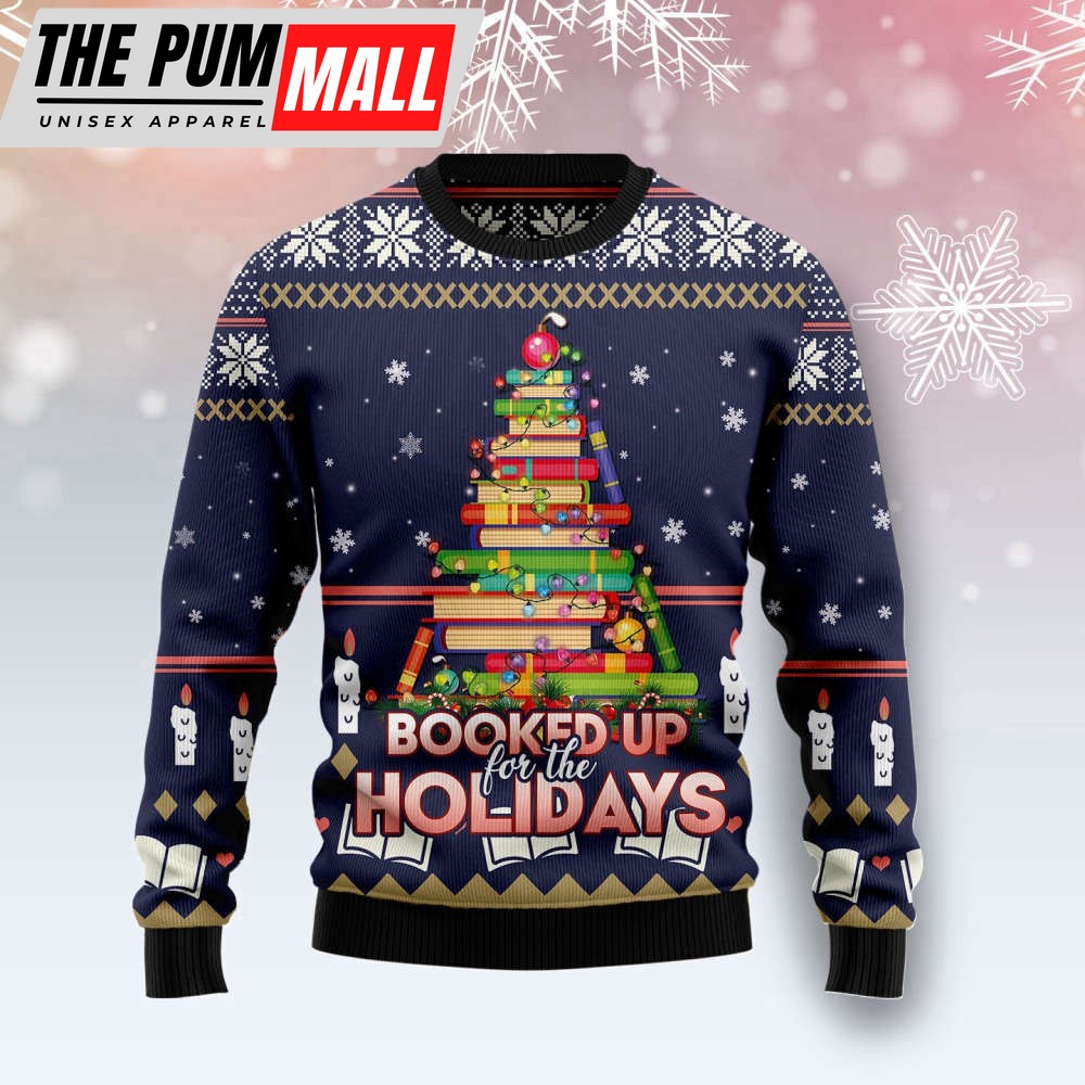 Book Christmas Tree T2910 Ugly Christmas Sweater – Noel Malalan