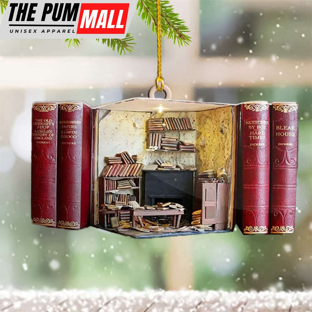Book Lover Christmas Ornament Best Christmas Tree Decorations Gift Ideas For Nerds Limited Edition