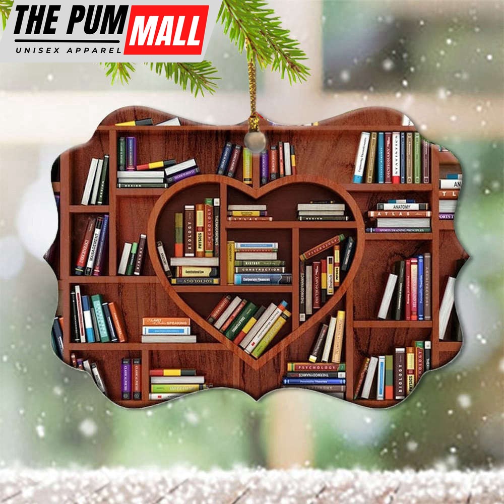 Book Lovers Christmas Ornament Christmas Tree Ornament Gift for Bookworm Limited Edition