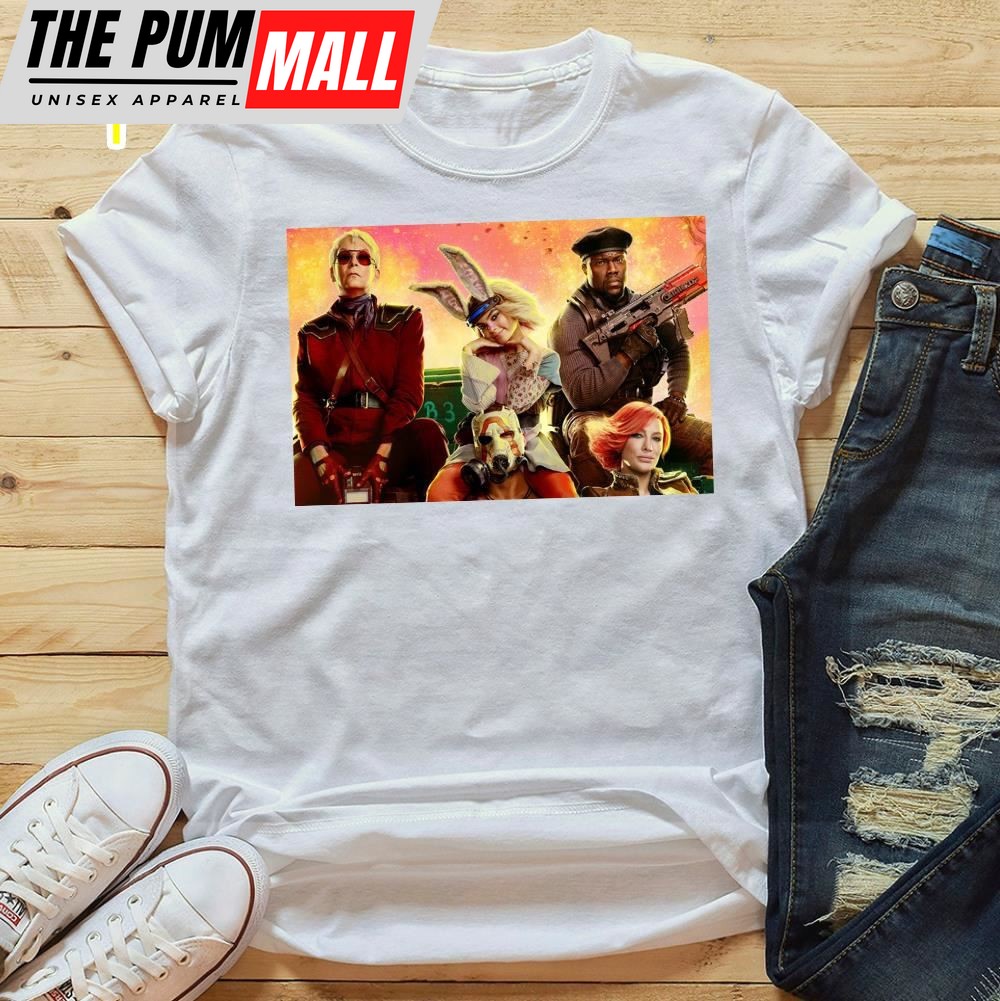 Borderlands Movie 2025 Character Posters T-Shirt