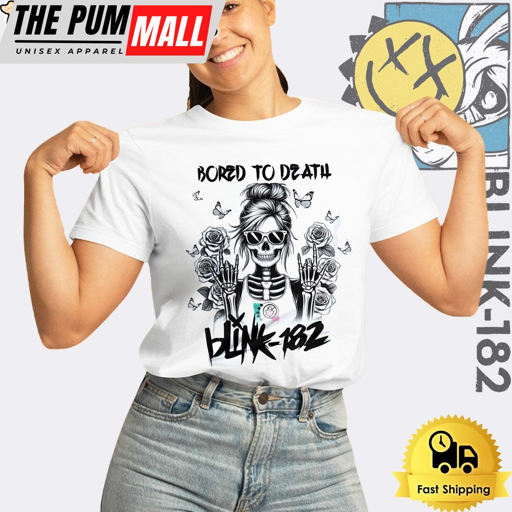 Bored To Death Blink 182 Unisex T-Shirt