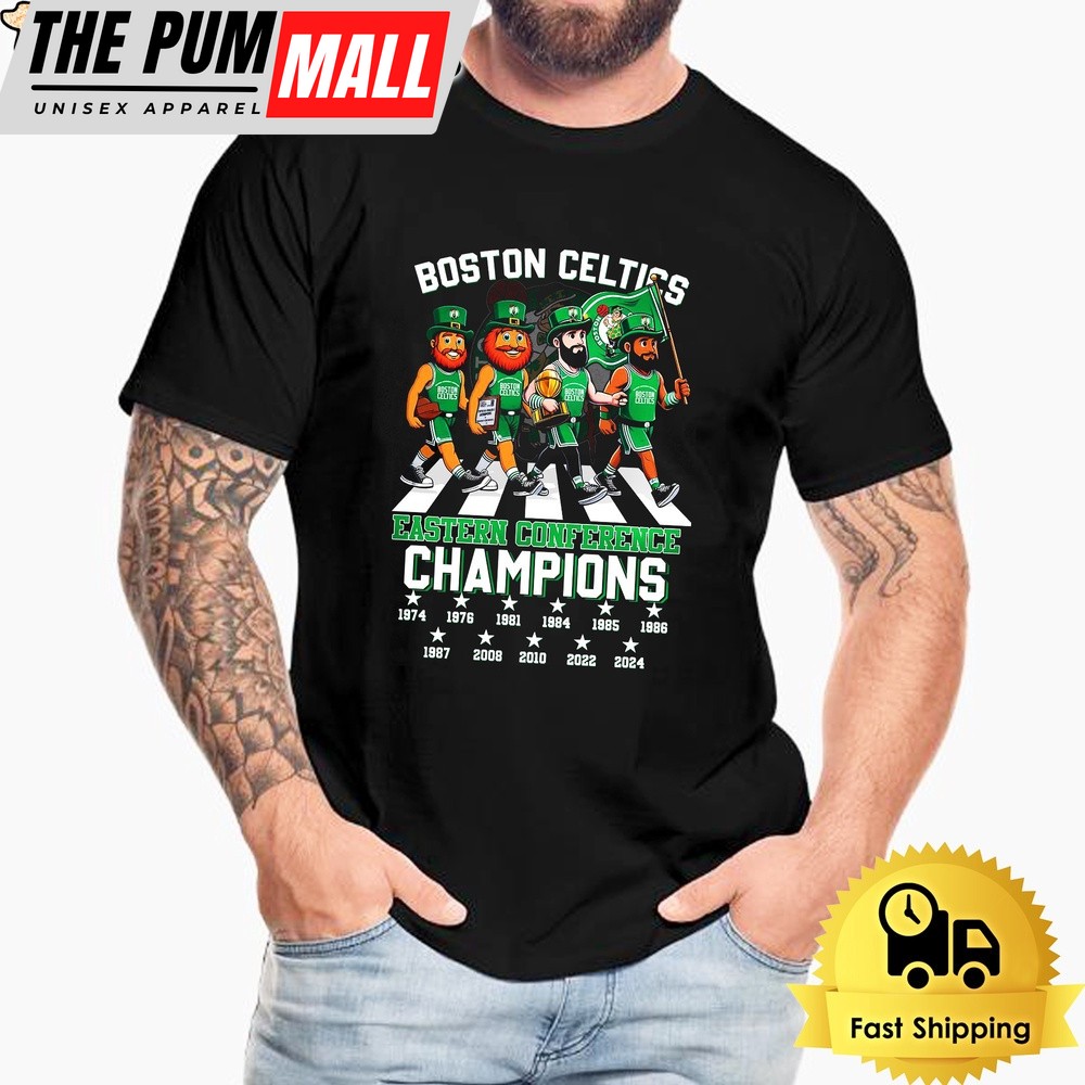 Boston Celtics 2024 18 Time NBA Championships T-Shirt