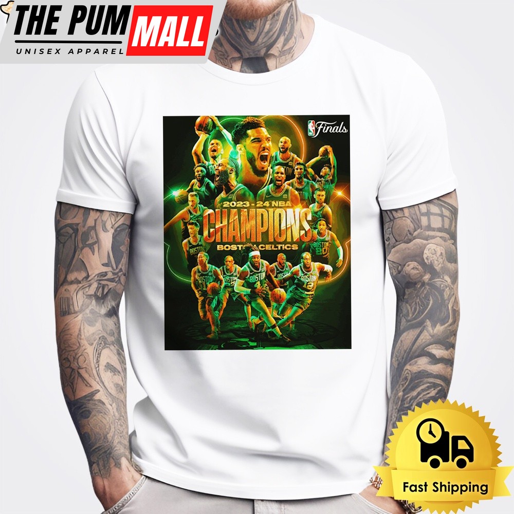 Boston Celtics 2024 NBA Champions T-Shirt