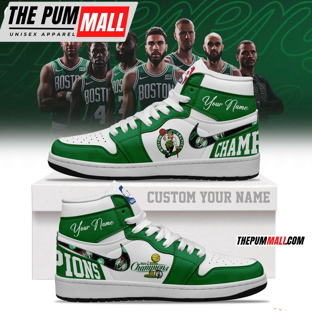 Boston Celtics 2024 NBA Finals Champions Air Jd 1 Shoes