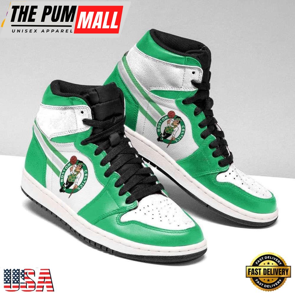 Boston Celtics Nba Air Jd Sneakers Team Custom Design Shoes Sport Eachstep For Men Women