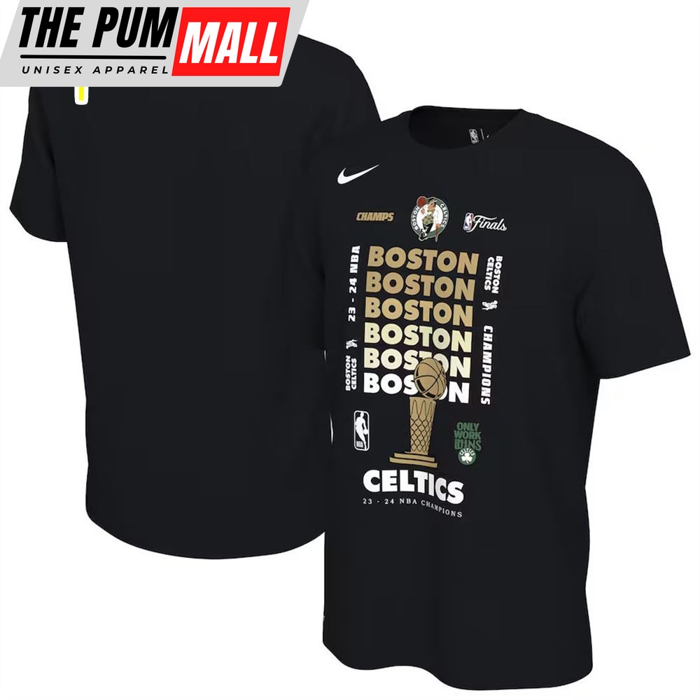Boston Celtics NBA Champions Expressive Shirt