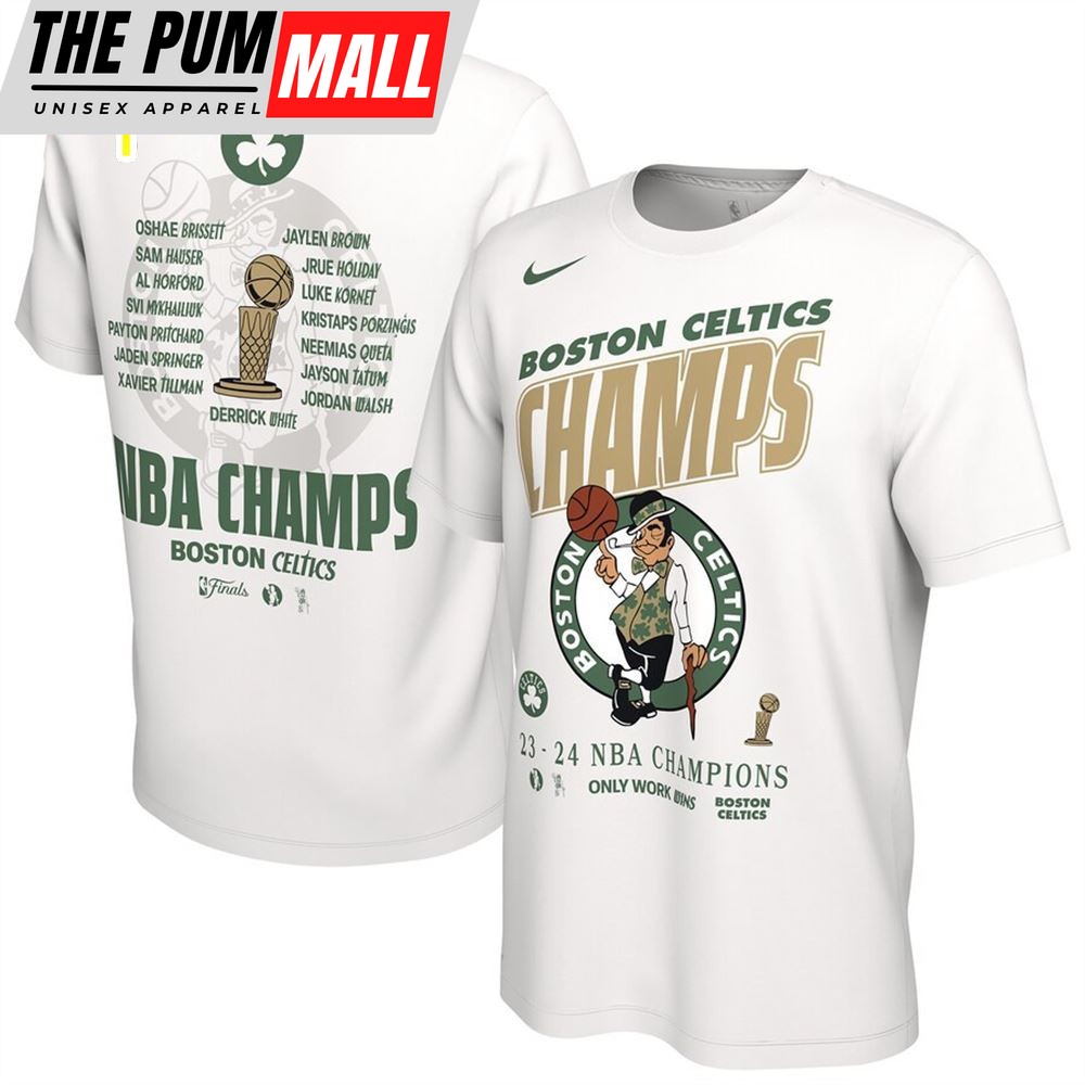 Boston Celtics NBA Champions Roster Shirt