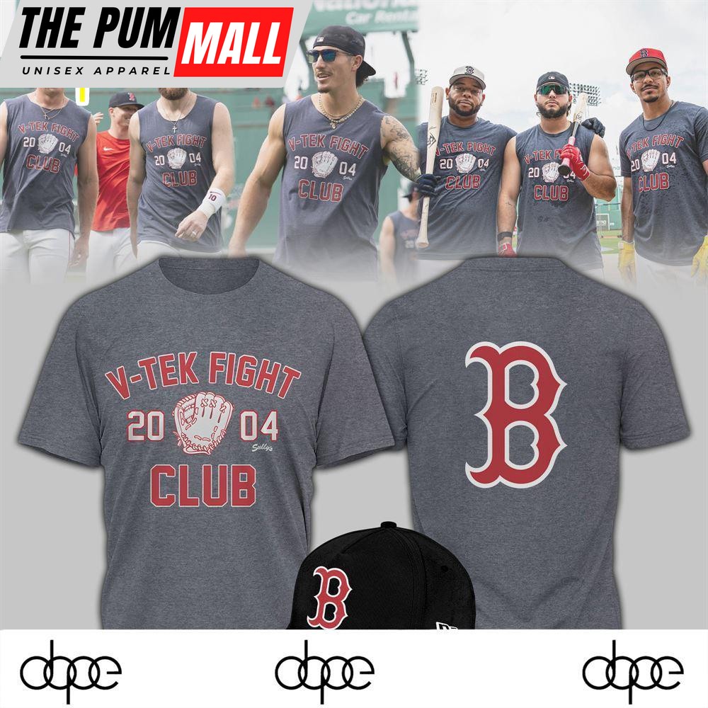 Boston Red Sox V-TEK Fight Club 2004 Shirt