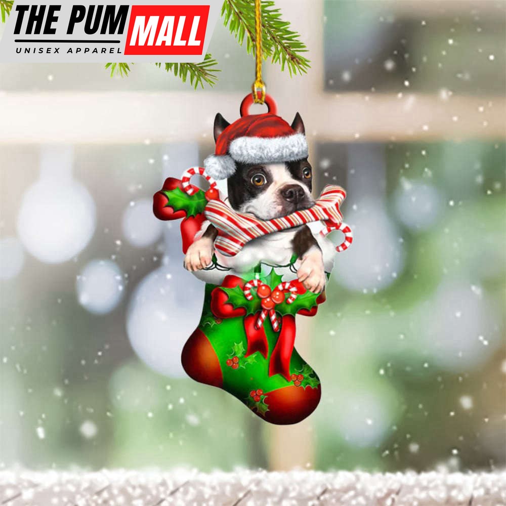 Boston Terrier Christmas Ornament 2023 Boston Terrier Ornaments Gifts Limited Edition