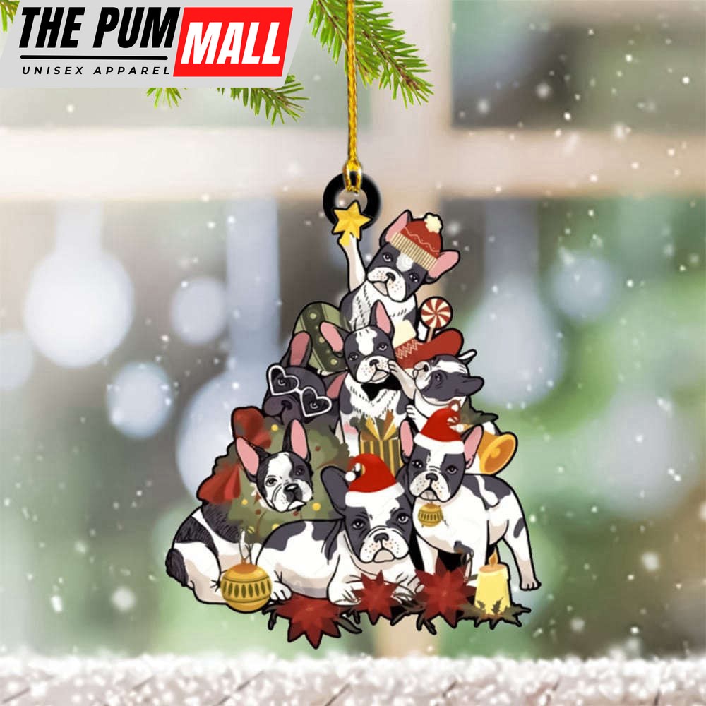 Boston Terrier Christmas Ornament Boston Terrier Tree Ornaments 2023 Limited Edition