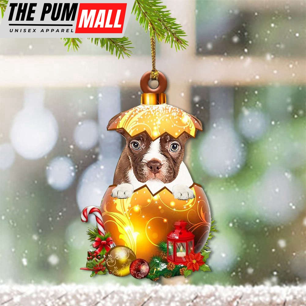 Boston Terrier Christmas Ornament Cute Christmas Ornaments Gifts For Boston Terrier Lovers Limited Edition