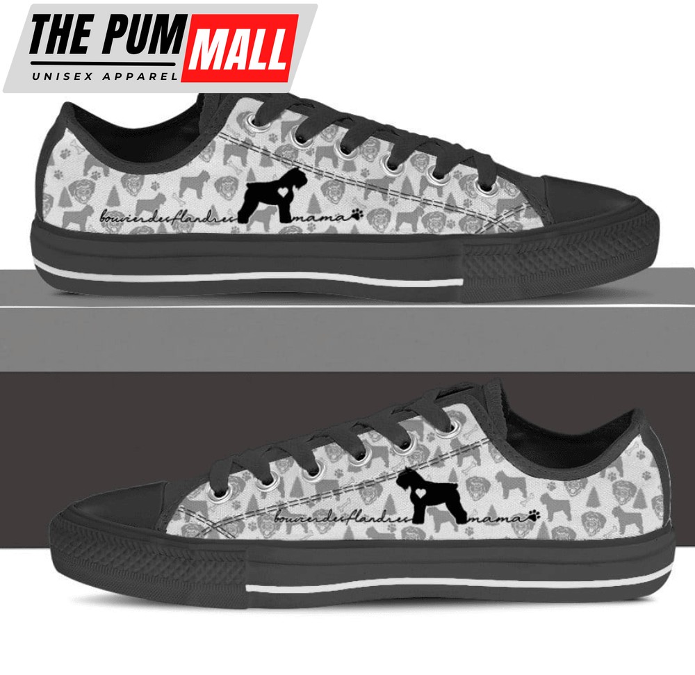Bouvier des Flandres Dog Low Top Shoes Sneaker PN205015