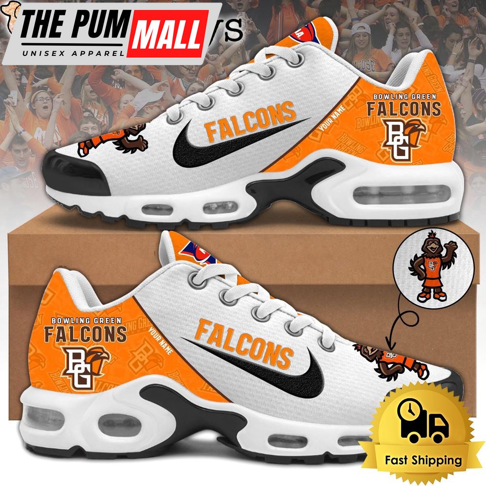 Bowling Green Football Mascot Symbol Custom Air Max Plus Shoes