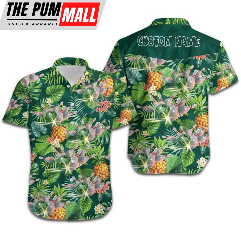 Bowling Green Tropical Custom Name Hawaiian Shirt For Unisex Gift HN3560