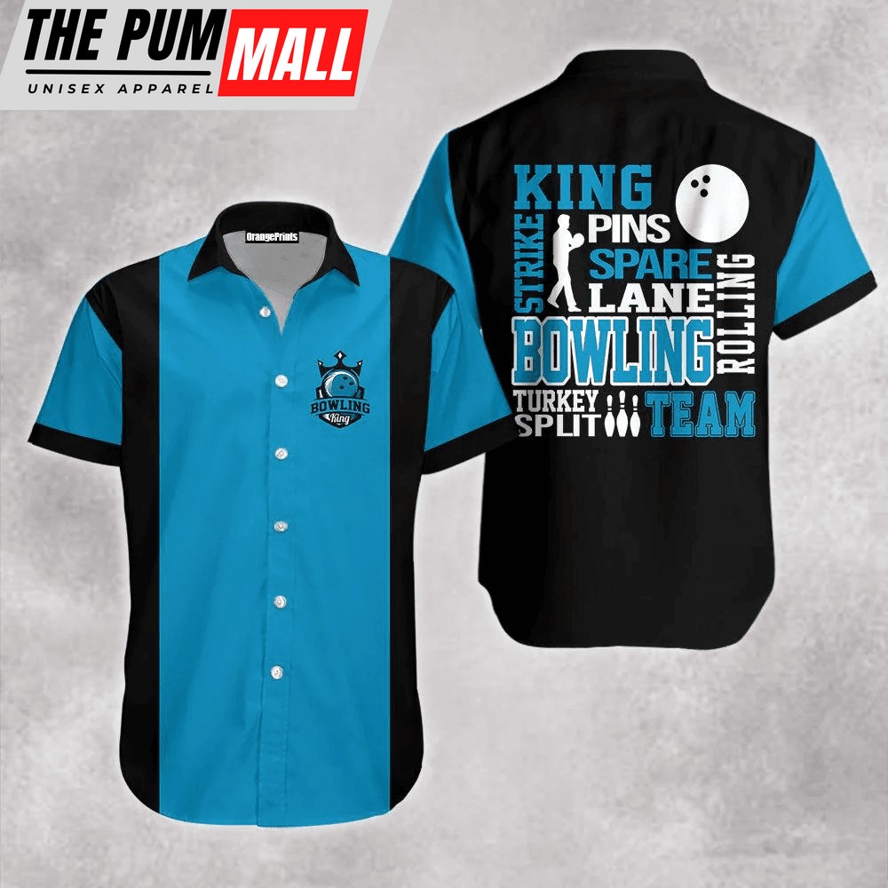 Bowling Strike Bowling Team Hawaiian Shirt For Unisex Gift