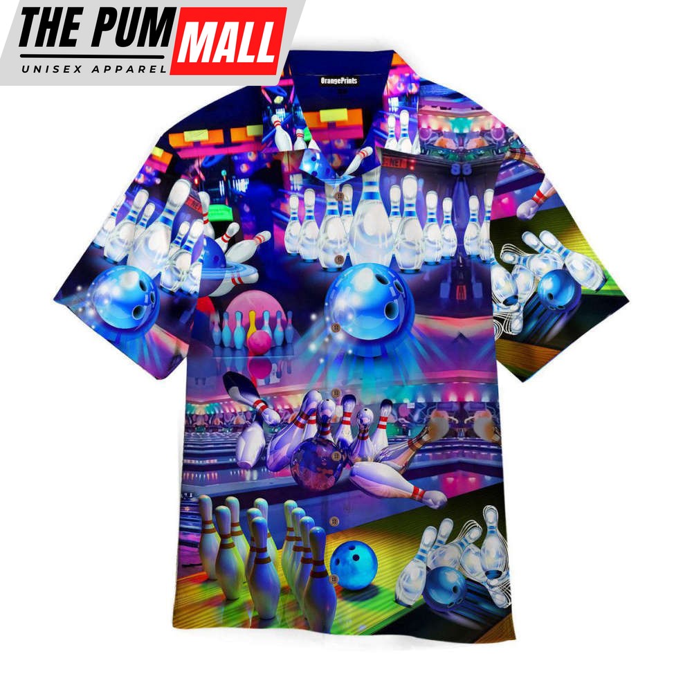 Bowling Takes Balls Hawaiian Shirt Unisex Men HL2078