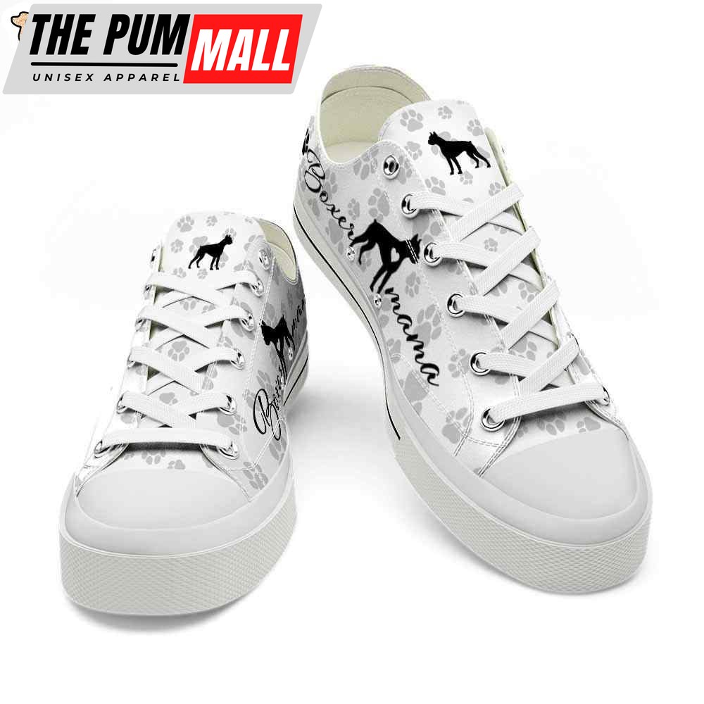 boxer-paws-pattern-low-top-shoes-happy-international-dog-day-canvas-sneaker-9dmvzlpw Boxer Paws Pattern Low Top Shoes – Happy International Dog Day Canvas Sneaker – Owners Gift Dog Breeders