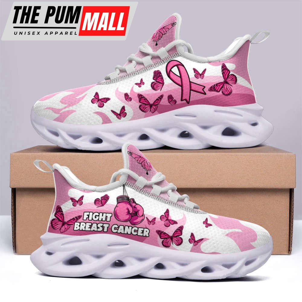 Boxing Gloves Breast Cancer Shoes Support Fight Light Sports Shoes Flex Shoes For Men And Women
