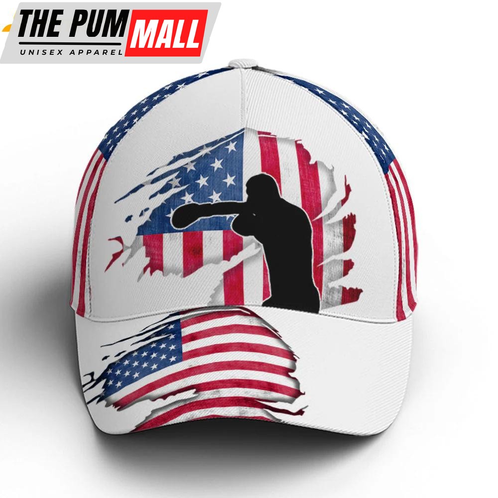 Boxing Lovers US Flag Classic Baseball Cap